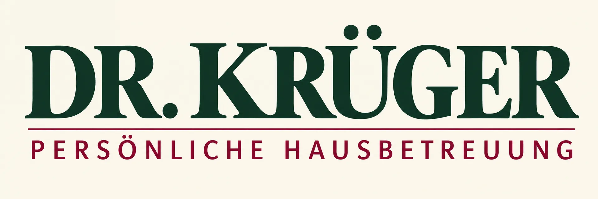 Dr. Krüger – Persönliche Hausbetreuung